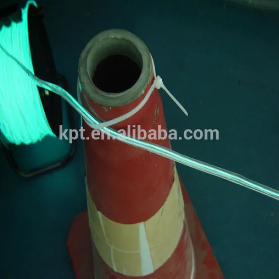 blue light safety leading rope/ neon guide line