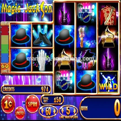 Newest "Magic Jackson" Magic Jackson PCB Lucky Single Game Board