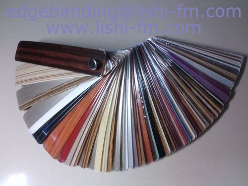 NO18 wood grain Acrylic edge banding,protaction tape-LISHI Furniture Material CO LTD