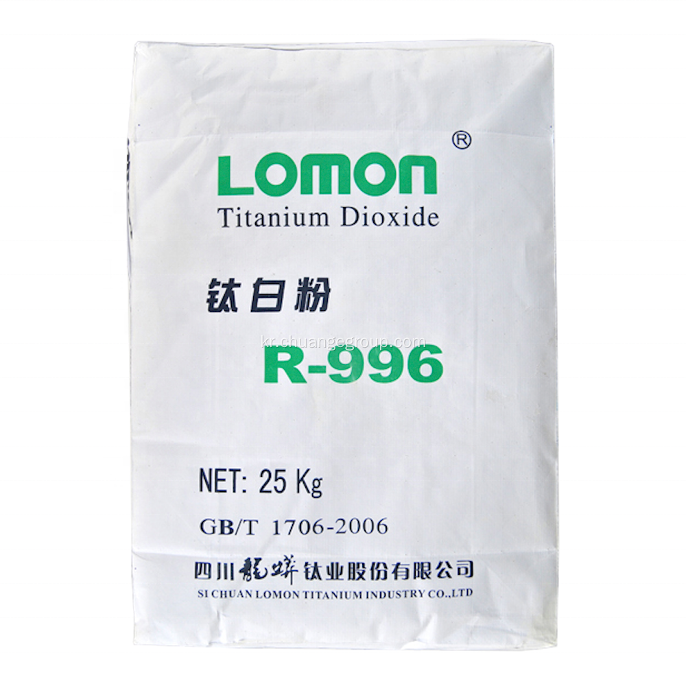 이산화 티타늄 수십억 R-996 화학 페인트 TIO2