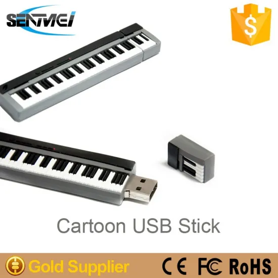 popular customized logo 8gb piano usb flash drive