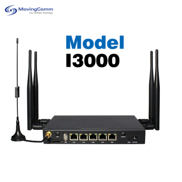 4G LTE CAT4/CAT6 เกตเวย์ GSM อุตสาหกรรมสำหรับรถยนต์