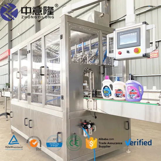 Servo Pump Paste Filling Machine for Laundry Detergent and Hand Soap