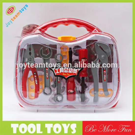 mini New Design Toys plastic tool box with tools