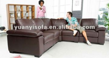 Latest design living room furniture, big corner sofa