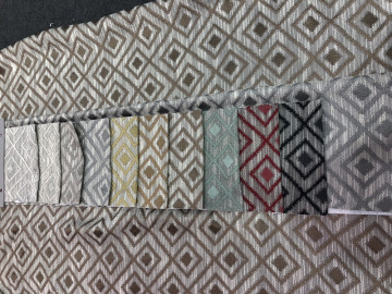 2018 New Poly Window Curtain Fabric For Textile