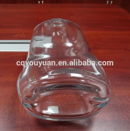 Handmade Large Glass Custom 3L Vodka 3L Wine Bottle