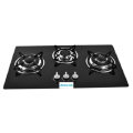 Toughened Glass Working Top Hob 3 Burner