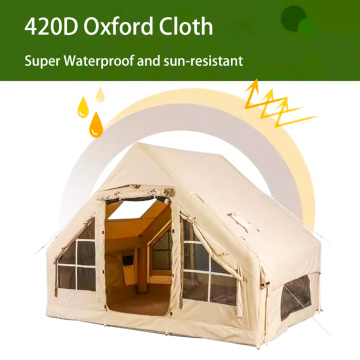 Easy Setup Inflatable Tent with Water and Wind Resistance