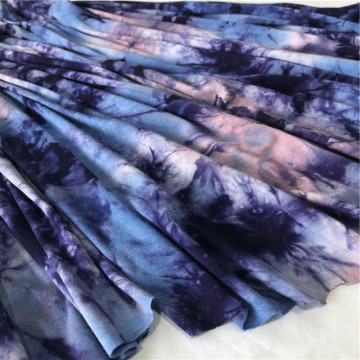Hot Selling Tie Dyed Rayon Knitting