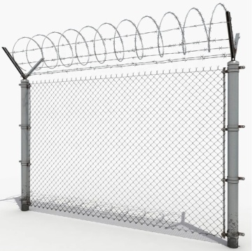 Hot Dipped Galvanized Chain Link Fence