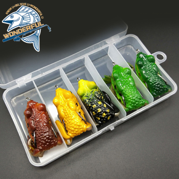 Lifelike 55mm Black Fish Artificial Bait Wobblers Top Water Floating Lure