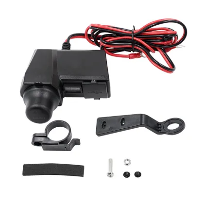 Mobile phone charger for motorcycle