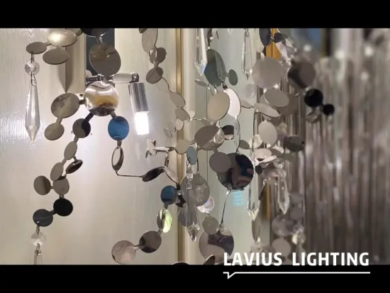 Hotel restaurant stainless steel chandelier pendant light