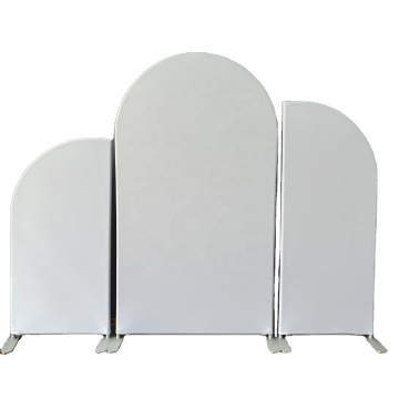 Customizable Fully Curved Arch Stage Backdrop for Weddings and Parties