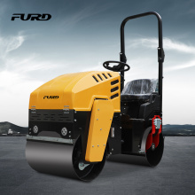 Best Quality 1 ton Road Rolling Machine Double Drum Vibratory Road Roller