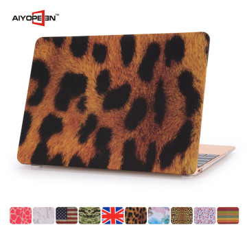 High quality and competitive price leopard grain waterproof laptop case for macbook11/12/13/15