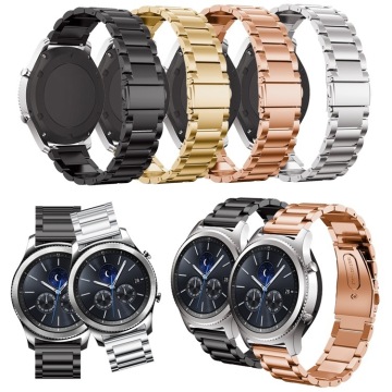 Laat snel 22 mm roestvrij staal Smart Watch Band vrij voor Huawei Watch GT2