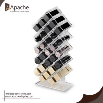 Acrylic Honeycomb Lipstick Cosmetic Organizer
