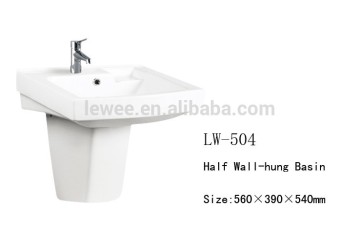 Sanitary ware wash wall-hung basin made in china