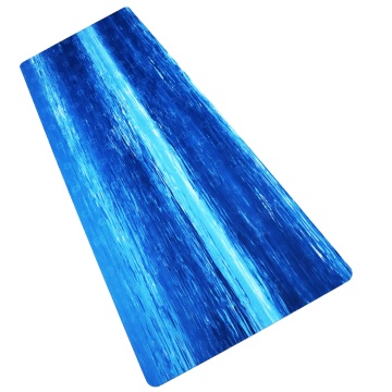 Earth Blue Pro Pilates Yoga Mat: Non-Slip Natural Rubber Yoga Mat with Super Grip in Multiple Colors