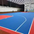Piastrelle di drenaggio ad interblocco pavimenti sportivi multiuso usati campi da basket in vendita