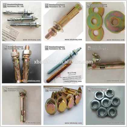 BSW 3/4 drop in anchor made in China from Handan manufacturer