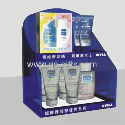 Cosmetics Display Stand For Cleansing Cream 