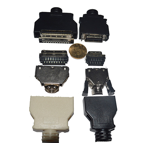 1.27mm Series Plastic Hood With Spring Latches