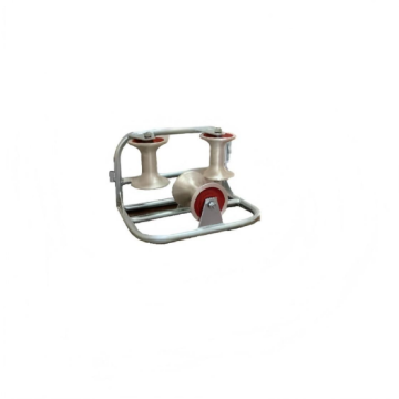 Cable ground corner pulley (three wheel set)