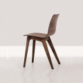 Restoran Kontemporer Solid Wood Dining Morph Chair