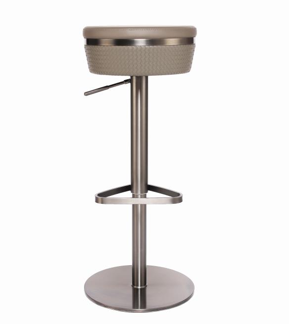 Tabouret de bar à couverture revanche colorée chaise de base de base de base gris foncé