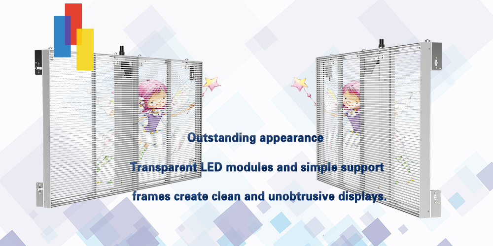Outstanding and fashionable appearance for LED Glass Wall