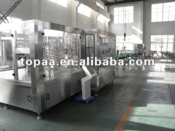 Automatic 3-in-1 beverage washing filling capping machine