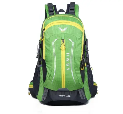 Waterproof camping colorful sports backpack