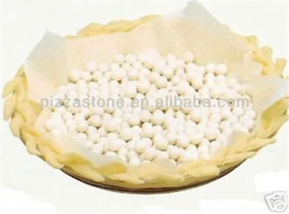 Unglazed Ceramic Pie Weights and Baking Beans for Cooking Pies