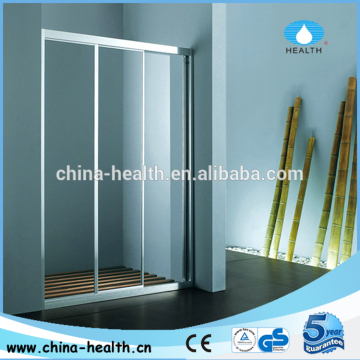 Triple sliding door screen