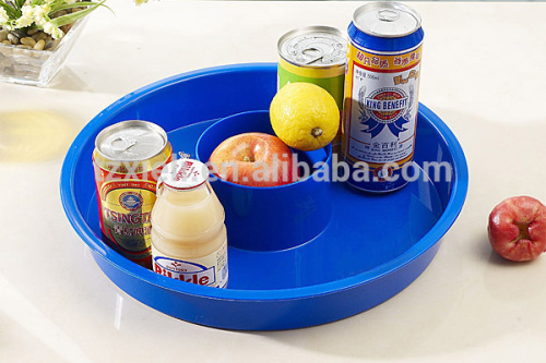 Tray, plastic tray ,fruit tray,plastic round tray,barware serving tray,plastic food tray