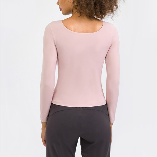 Low Wide Neckline Riding Tops For Women Equestrian