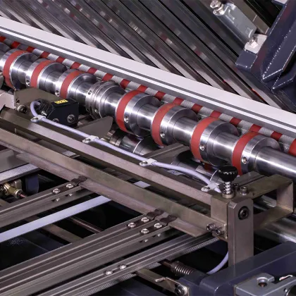 Automatic CP Round Pile Paper Folding Machine with Post-Press Equipment Components