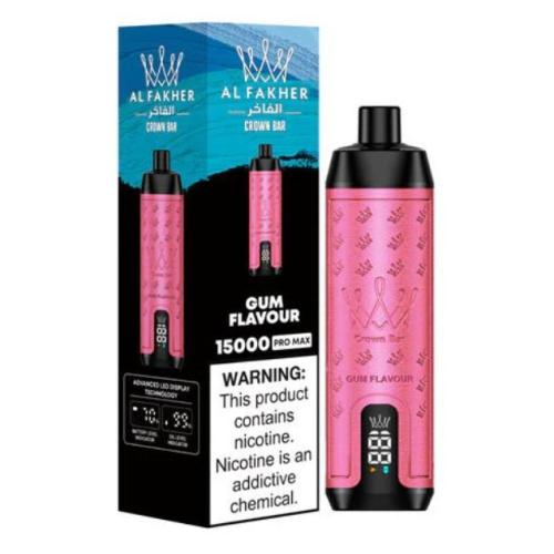 Al Fakher Crown Bar 15000 Puff Disposables Vape