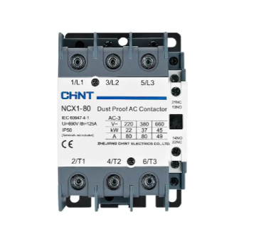 Chint Electric Anti-Dust AC Contactor NCX1 - Up to 95A Main Contact Current