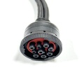 CUMMINS 9 pin maschio a 9 pin femmina OBDII 16 pin femmina Y splitter cavo diagnostico lunghezza 330 mm