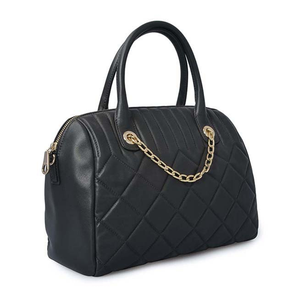 Grid Leather lady hand bag tote bags handbags