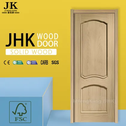 JHK-Solid Pine Wood Paint Door Wooden Wardrobe Designs