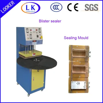 Toy blister sealing packing machine for PVC and PETG