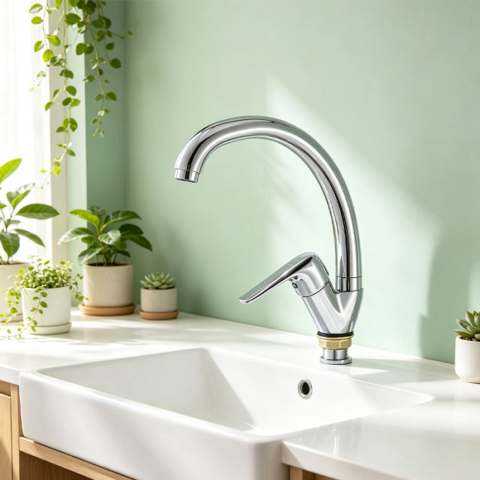 Premium 35mm Sink Mixer with Zinc Alloy Finish