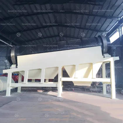 Chinese Manufacture Solid Waste Treatment Equipment: Heavy-Duty Construction Waste Drum Screen