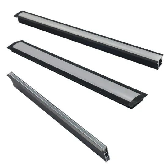 Low Voltage High-Quality Aluminum Built-in Wooden Shelf Light Cabinet Light Bar