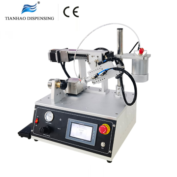 Anaërobe draadcoatingmachine met touchscreen voor schroef